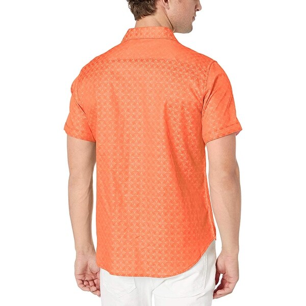 Robert Graham Mens Diamante Short Sleeve Classic Fit Shirt