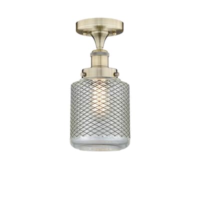 Innovations Lighting Stanton - 1 Light 6" Semi-Flush Mount
