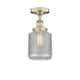 Option Antique Brass / Clear Wire Mesh