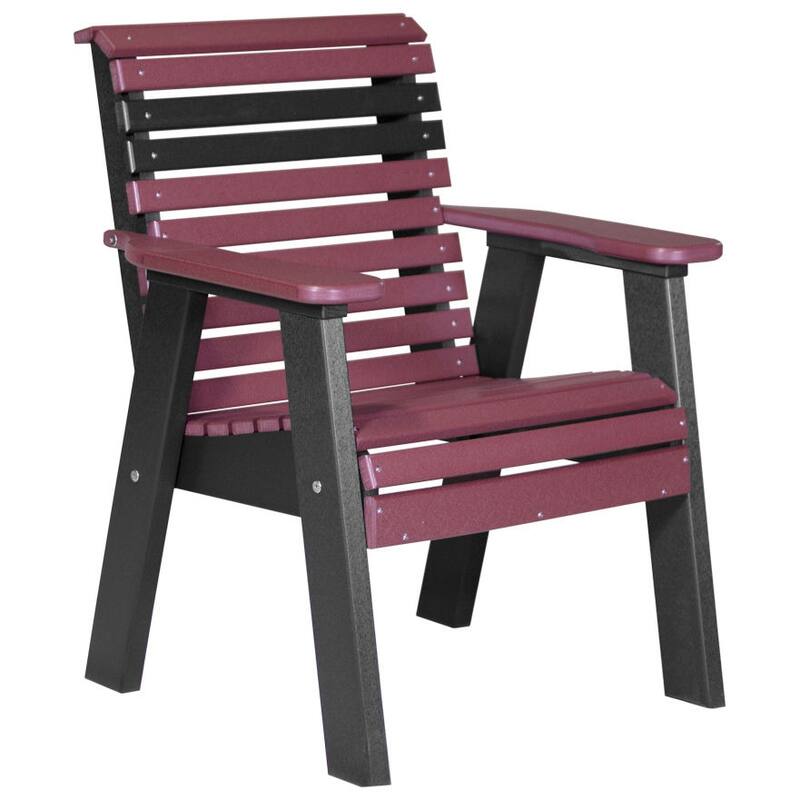 Poly Lumber Plain Rollback Bench