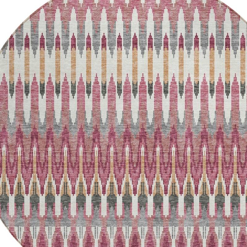 HomeRoots Southwestern Transitional Rectangle Outdoor Rug