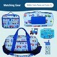 preview thumbnail 7 of 12, 15-inch Kids Backpack - Durable, Padded, Adjustable for School & Travel - Trains, Planes, and Trucks