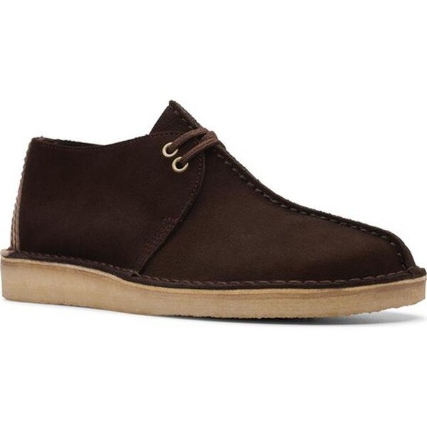 clarks desert trek brown suede