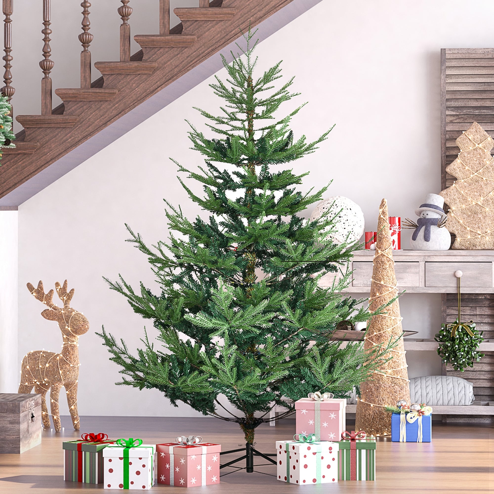 6 Foot Artificial Christmas Tree - Bed Bath \u0026 Beyond - 41666774, image size:2000x2000