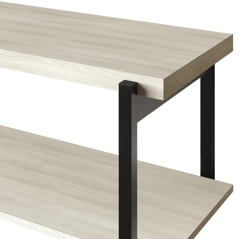 CraftPorch Rustic Metal TV Stand