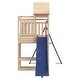 preview thumbnail 17 of 21, vidaXL Swing Set Outdoor Backyard Wooden Playground Equipment for Kids Age 3-8