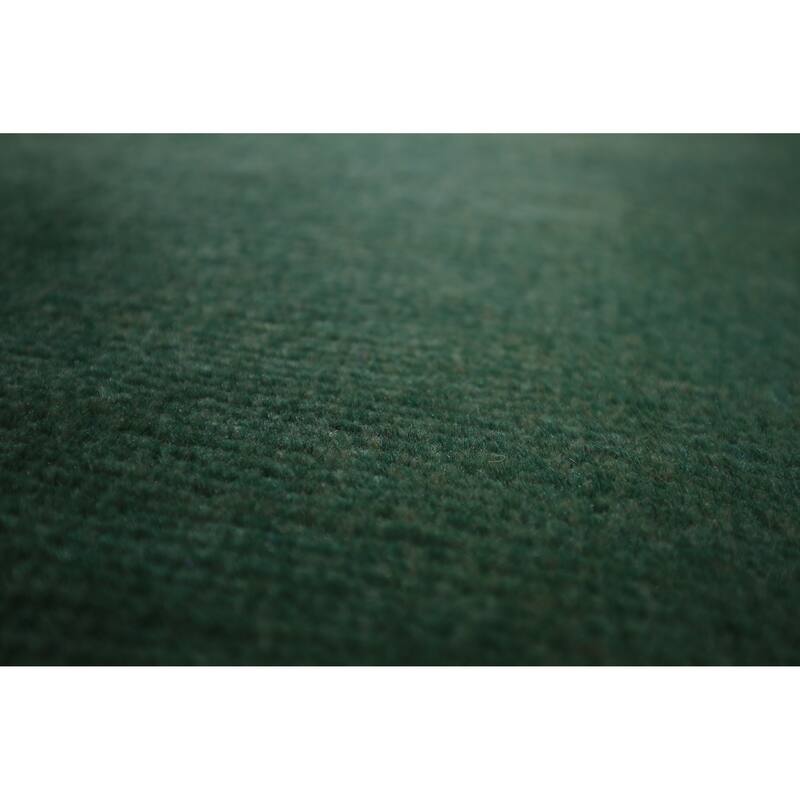 Green Modern Gabbeh Oriental Foyer Rug Hand-Knotted Wool Carpet - 3'1" x 4'10"