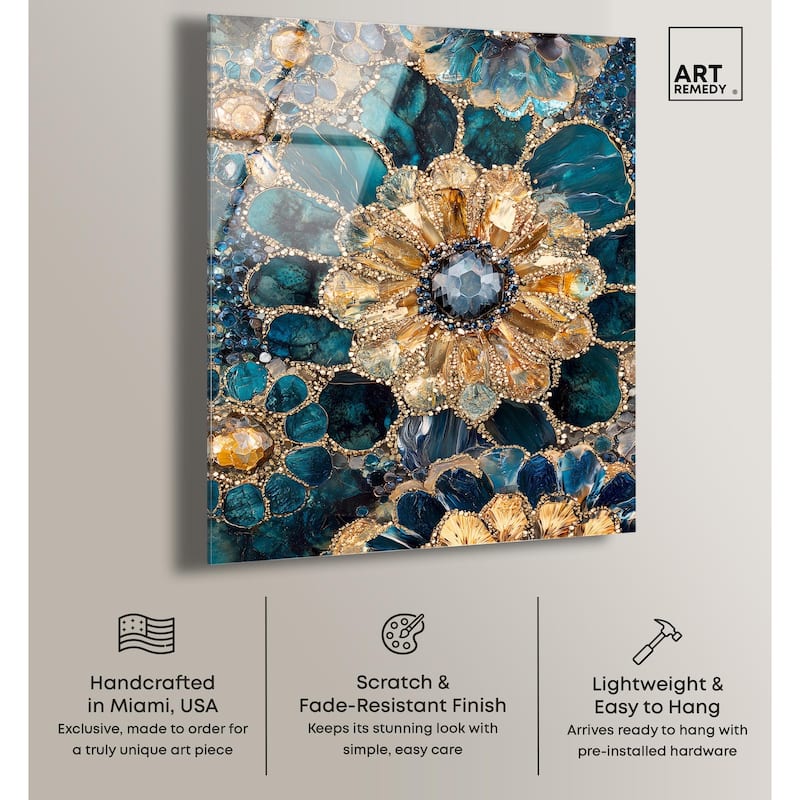Opulent Geode IV Acrylic by Art Remedy, Ready to Hang