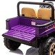 preview thumbnail 53 of 70, Two-Seater 24V Ride On UTV for Kids, Parental Control, Bluetooth, Rear Suspension, and Portable Handle for Easy Transport