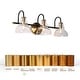preview thumbnail 26 of 36, Modern 1/2/3/4 Lights Black Gold Bathroom Vanity Light Fixture Farmhouse Wall Sconce Light for Bathroom