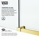 preview thumbnail 8 of 57, VIGO Elan E-class Shower Door with Clear Glass