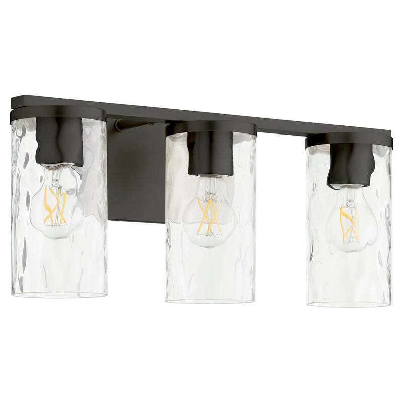 Quorum International 5111-3 Steinway 3 Light 20" Wide Vanity Light - Matte Black