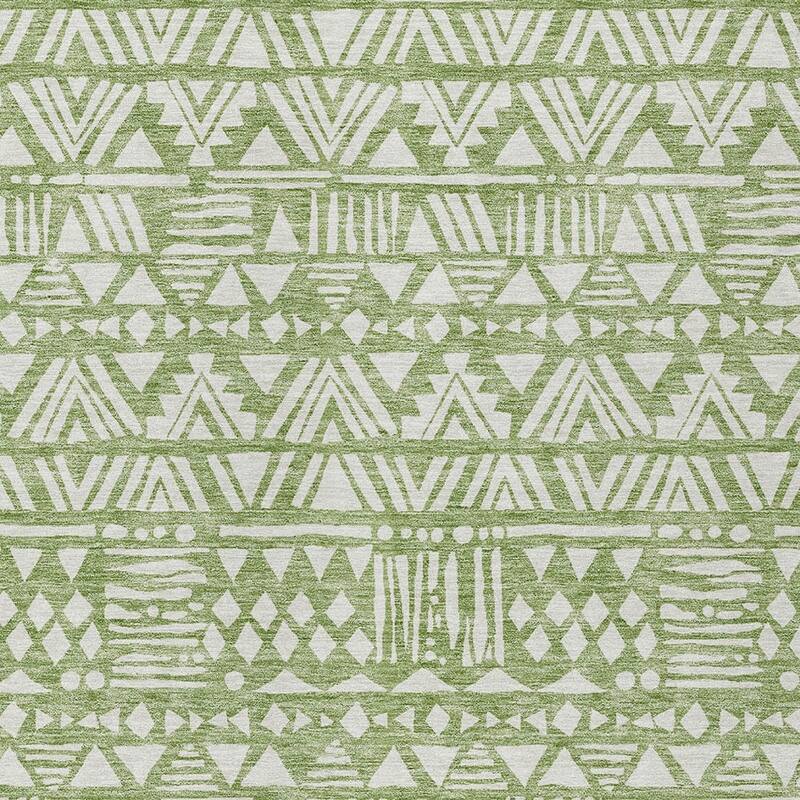 HomeRoots Southwestern Transitional Rectangle Outdoor Rug