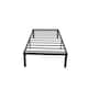 NNV 14" 3500 lbs Heavy Duty Bed Frame, Duty Steel Slat Metal Bed Frame