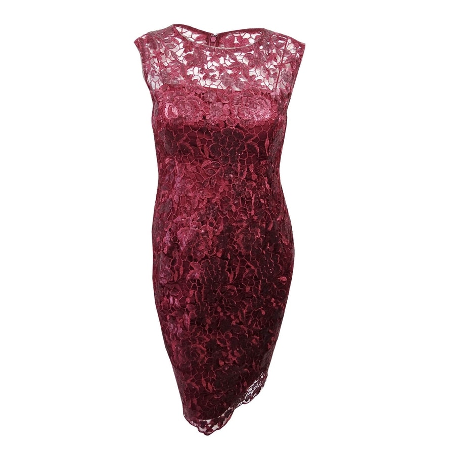 adrianna papell burgundy