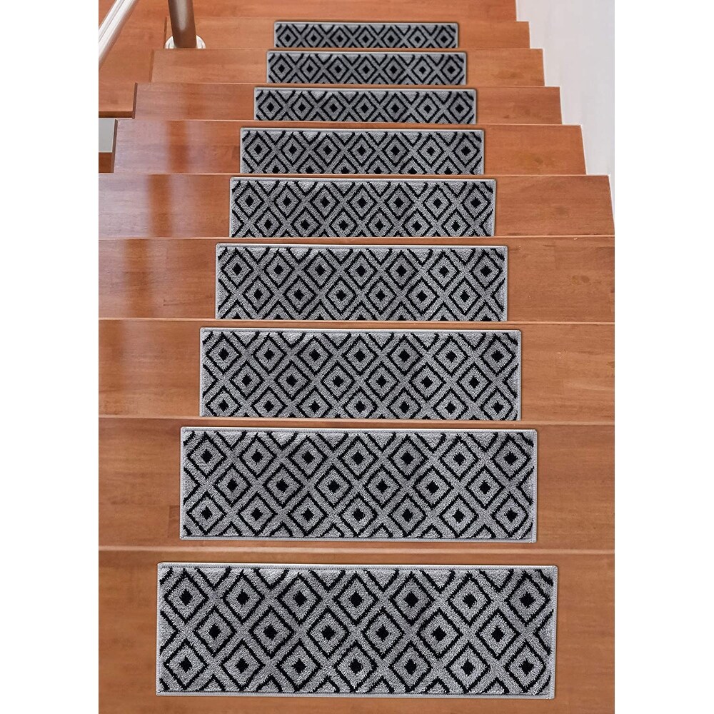 VEVOR Stair Treads, Stairs Carpet Non Slip 9 x 28, Indoor Stair Runner  for Wooden Steps