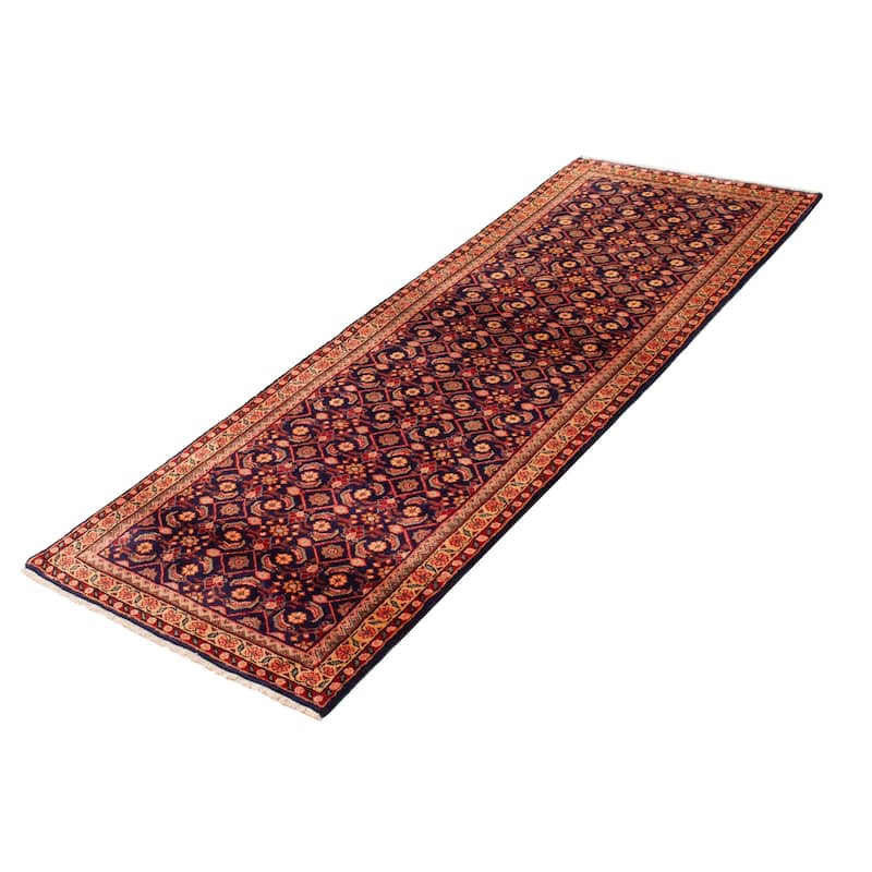 Andelz Navy Rug 3'7" x 10'6" - 3'7 x 10'6