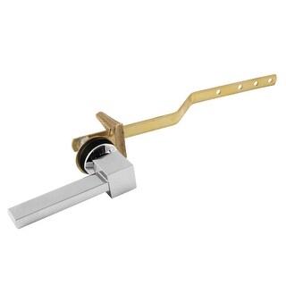 Kingston Brass Concord Front-Mount Toilet Tank Lever, Brushed Brass | 8-11/16" Flush Arm, ADA Compliant
