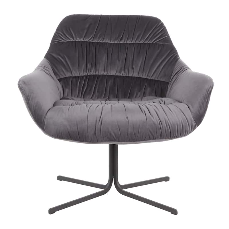 Carson Carrington Wayne Swivel Lounge Chair - Grey