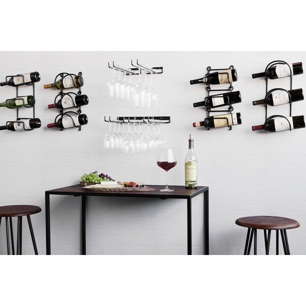 Wallniture Moduwine Wall Mount Towel Rack for Bathroom Wall Decor