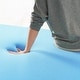 preview thumbnail 8 of 13, Priage by ZINUS 3 Inch Green Tea Cooling Gel Memory Foam Mattress Topper - Blue