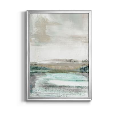 Summer Teal I Premium Framed Print - Ready to Hang