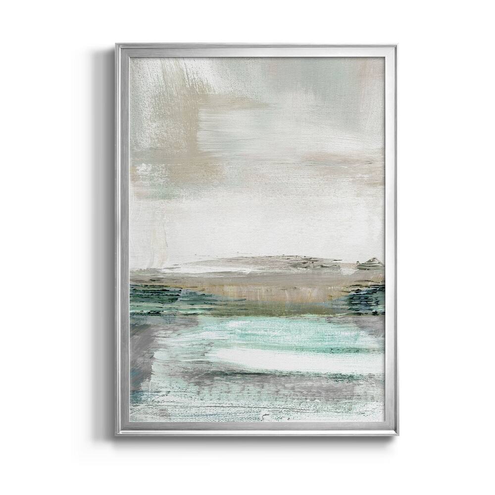 Summer Teal I Premium Framed Print - Ready to Hang