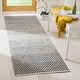 preview thumbnail 17 of 84, SAFAVIEH Handmade Flatweave Montauk Geert Cotton Rug 2'3" x 10' Runner - Black/Ivory - Runner