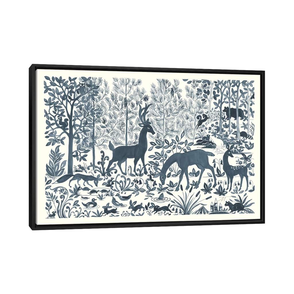 iCanvas "Forest Life I" by Miranda Thomas Framed Canvas Print