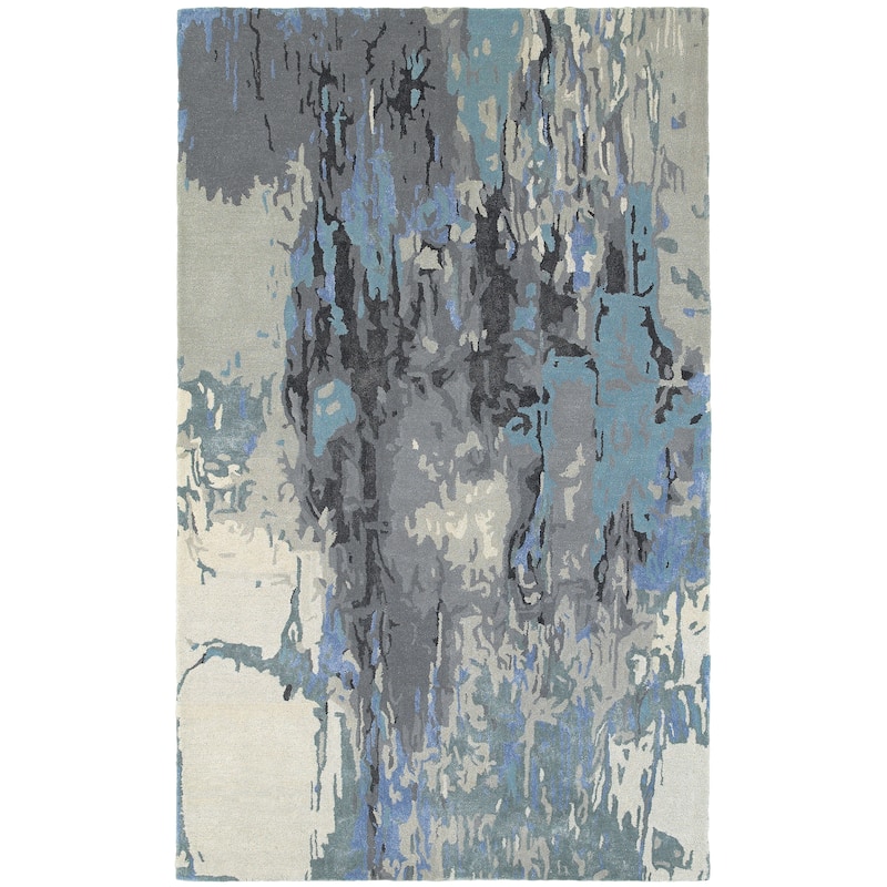 Style Haven Rogue Glacial Abstract Area Rug