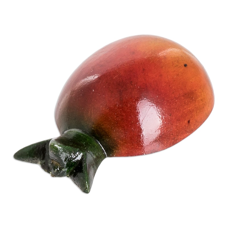 Novica Handmade Guatemalan Pomegranate Wood Magnet