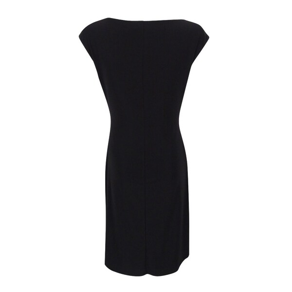 cap sleeve jersey dress