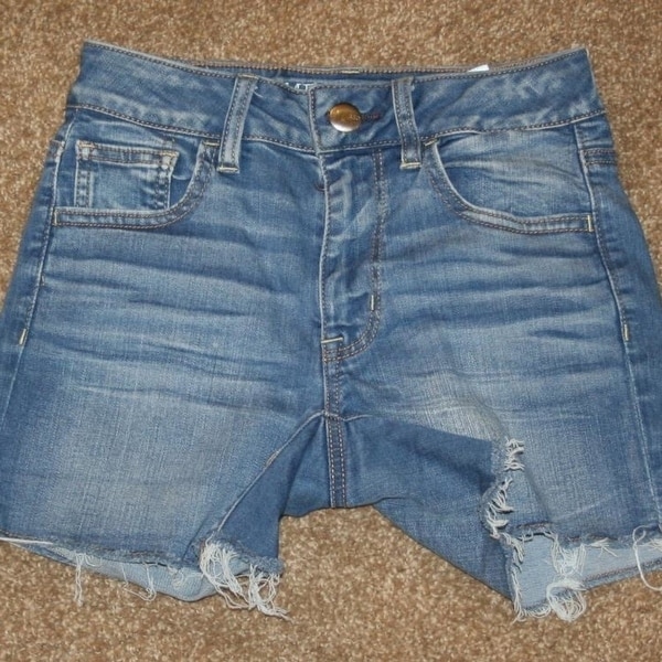 american eagle short jeans inseam