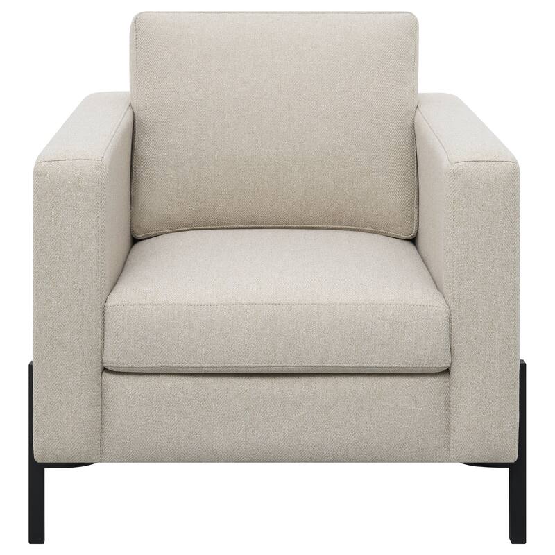 Tilly Upholstered Track Arm Accent Chair
