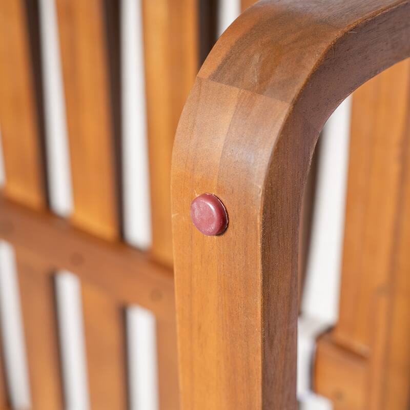 Christopher Knight Home - Outdoor Acacia Wood Lounge Chair with Cushions