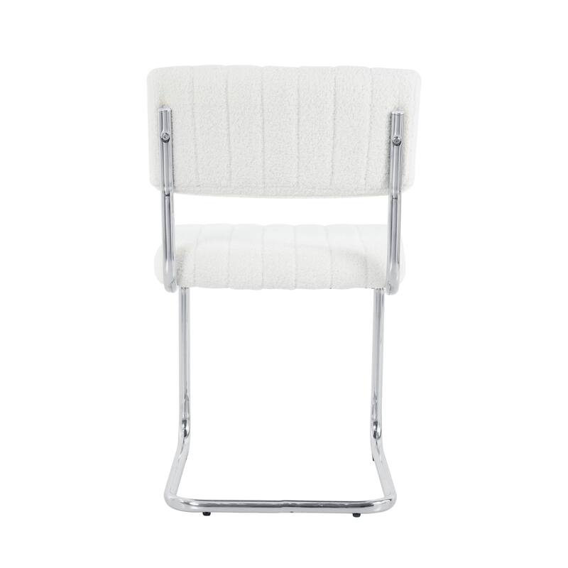 Modern Dining Chair with Metal Legs (Set Of 4)