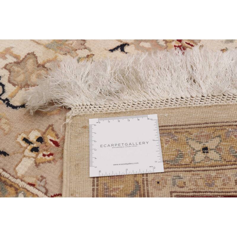 ECARPETGALLERY Hand-knotted Pako Persian Cream Rug - 8'1 x 10'0