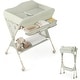 preview thumbnail 2 of 20, Babyjoy Portable Baby Diaper Changing Table with Storage Water Basin - See Details Green