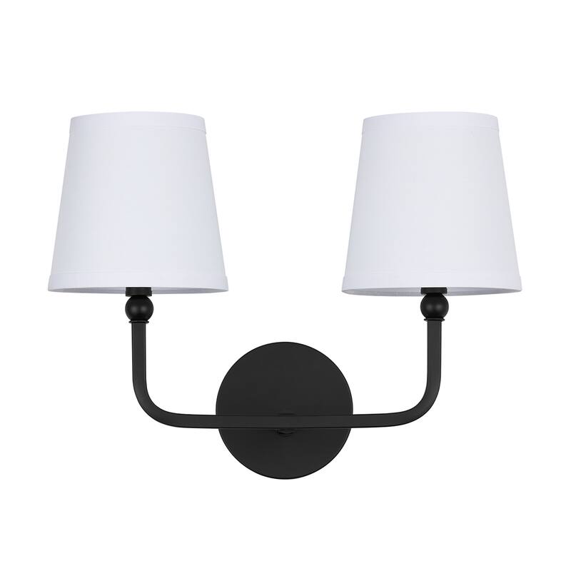 Dawson 2-light Brushed Nickel Bath/ Vanity Light