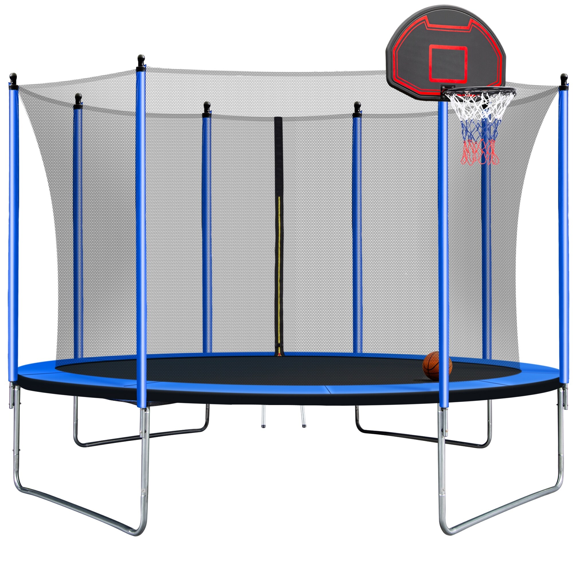 Basketball Hoop Walmart Trampoline 12ft Recreational Trampoline
