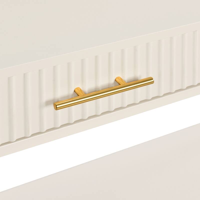 For Entry with Vertical Stripe Drawer Consoles