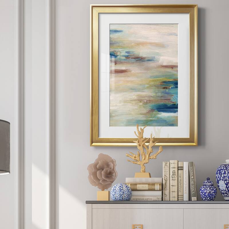 Meandering Coast Premium Framed Print - Ready to Hang