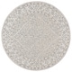preview thumbnail 80 of 158, SAFAVIEH Handmade Dip Dye Karyn Wool Rug 7' Round - Grey/Ivory