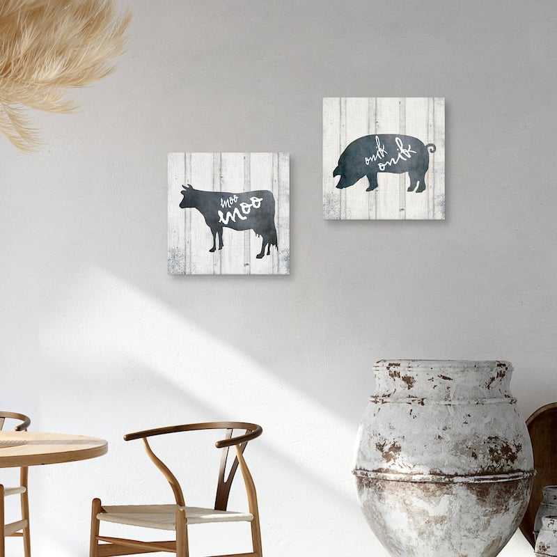 My Farm My Way 4 Crop, My Farm My Way 5 Crop by Lightbox Journal Canvas Art Prints