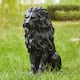 Option 1-Piece Black Sitting Lion