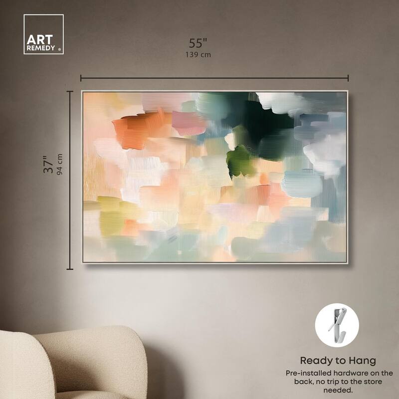 Dreamlike Hues II Canvas by Art Remedy