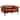 Arts And Crafts / Craftsman Crofter Style Love Seat - Russet Brown Leather (RB1)