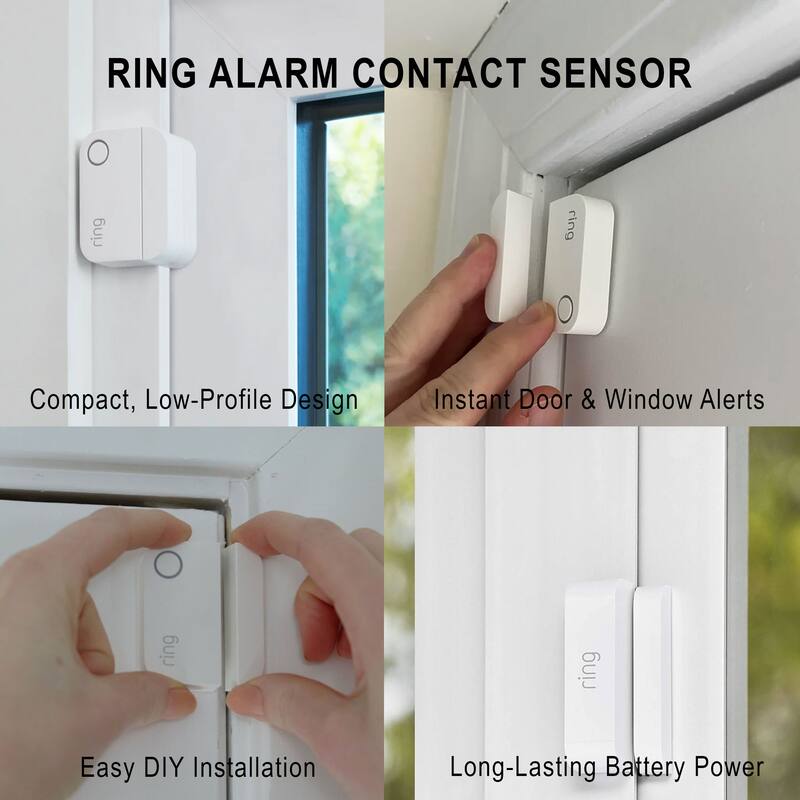 Ring Alarm Contact Sensor (Base Station Required) 2nd Gen