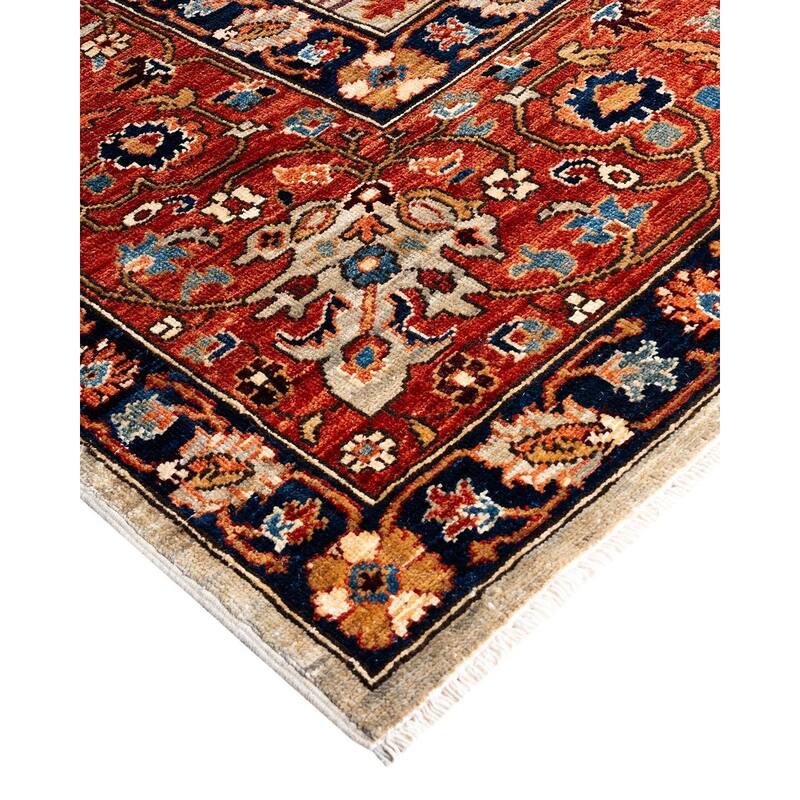 Serapi One-of-a-Kind Hand-Knotted Area Rug - Beige, 9' 0" x 11' 10" - 9' 0" x 11' 10"