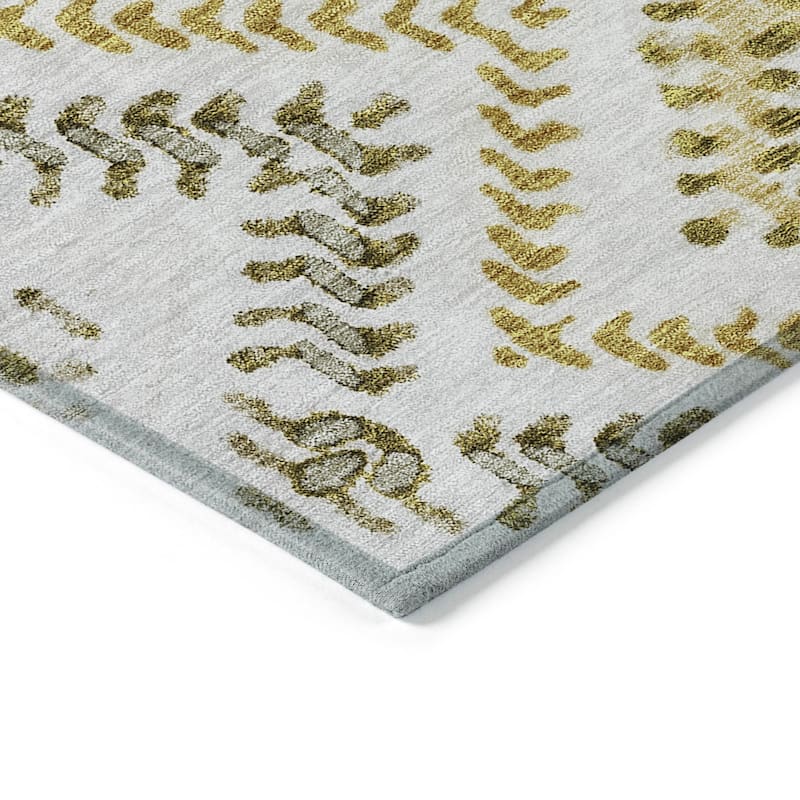 Machine Washable Indoor/ Outdoor Chantille Boho Global Rug